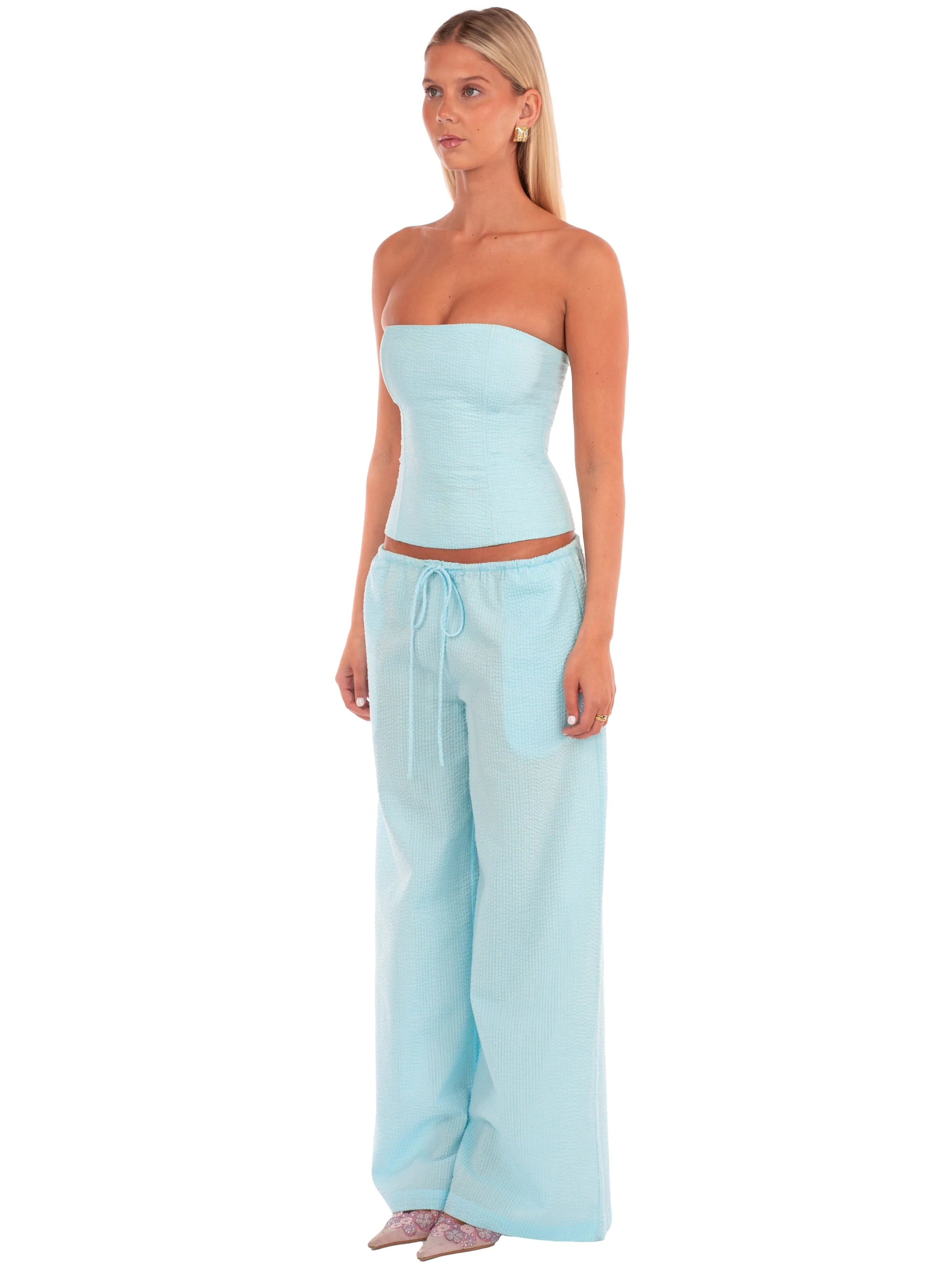 Amelie Pant | Aquamarine - Image 4