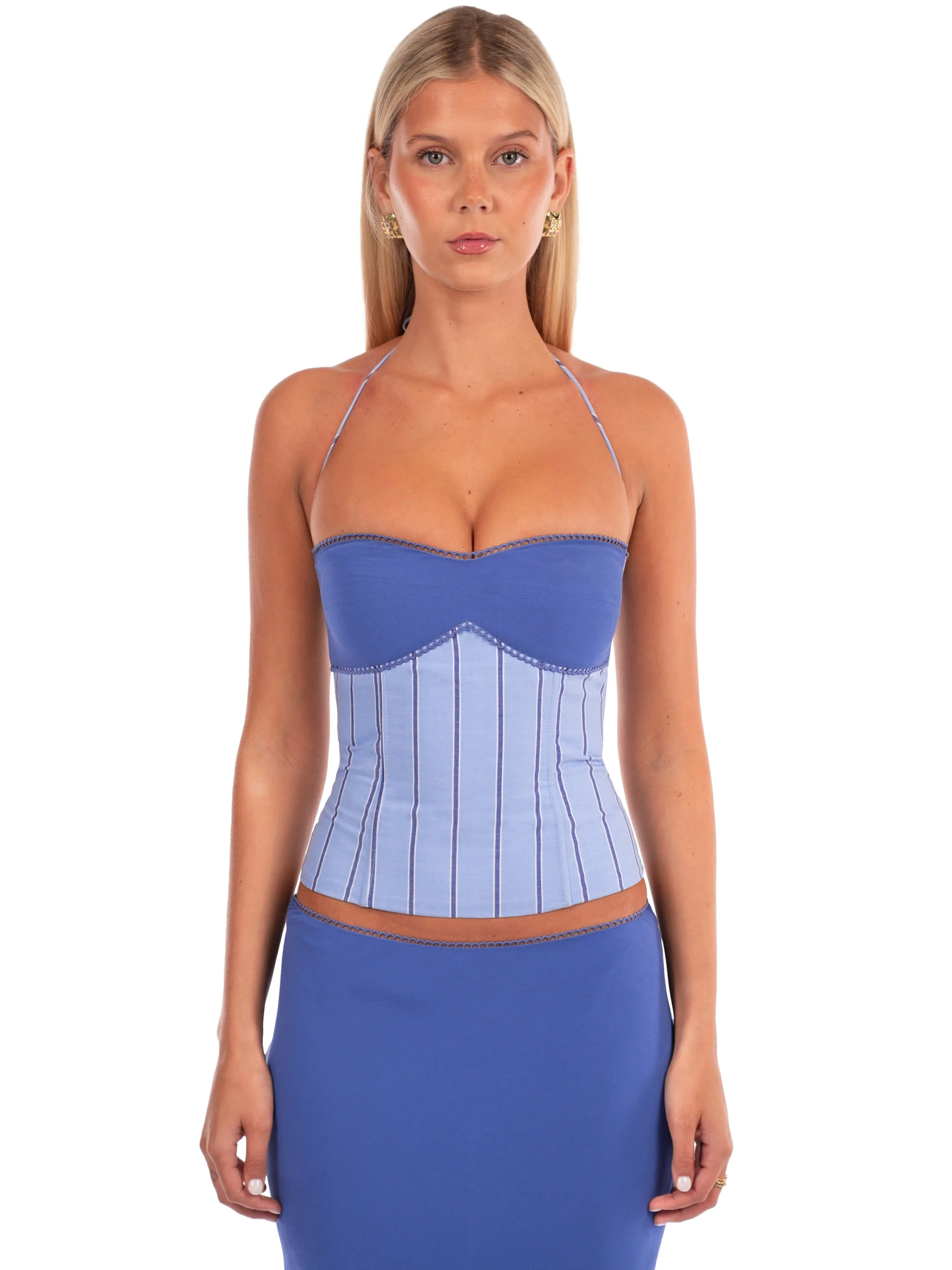 Angelina Maxi Skirt | Bluebell - Image 7