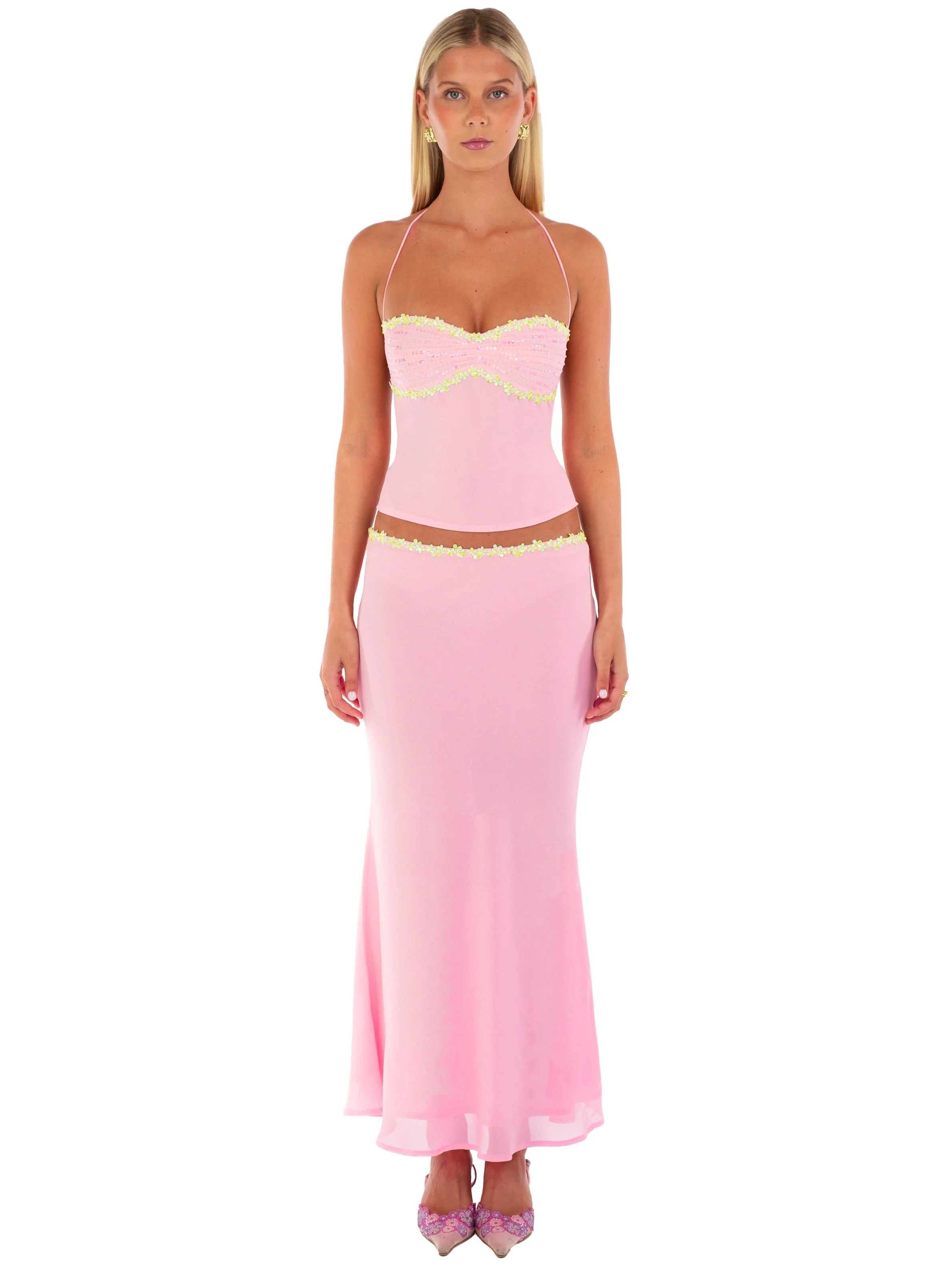 Jemima Midi Skirt | Lemonade