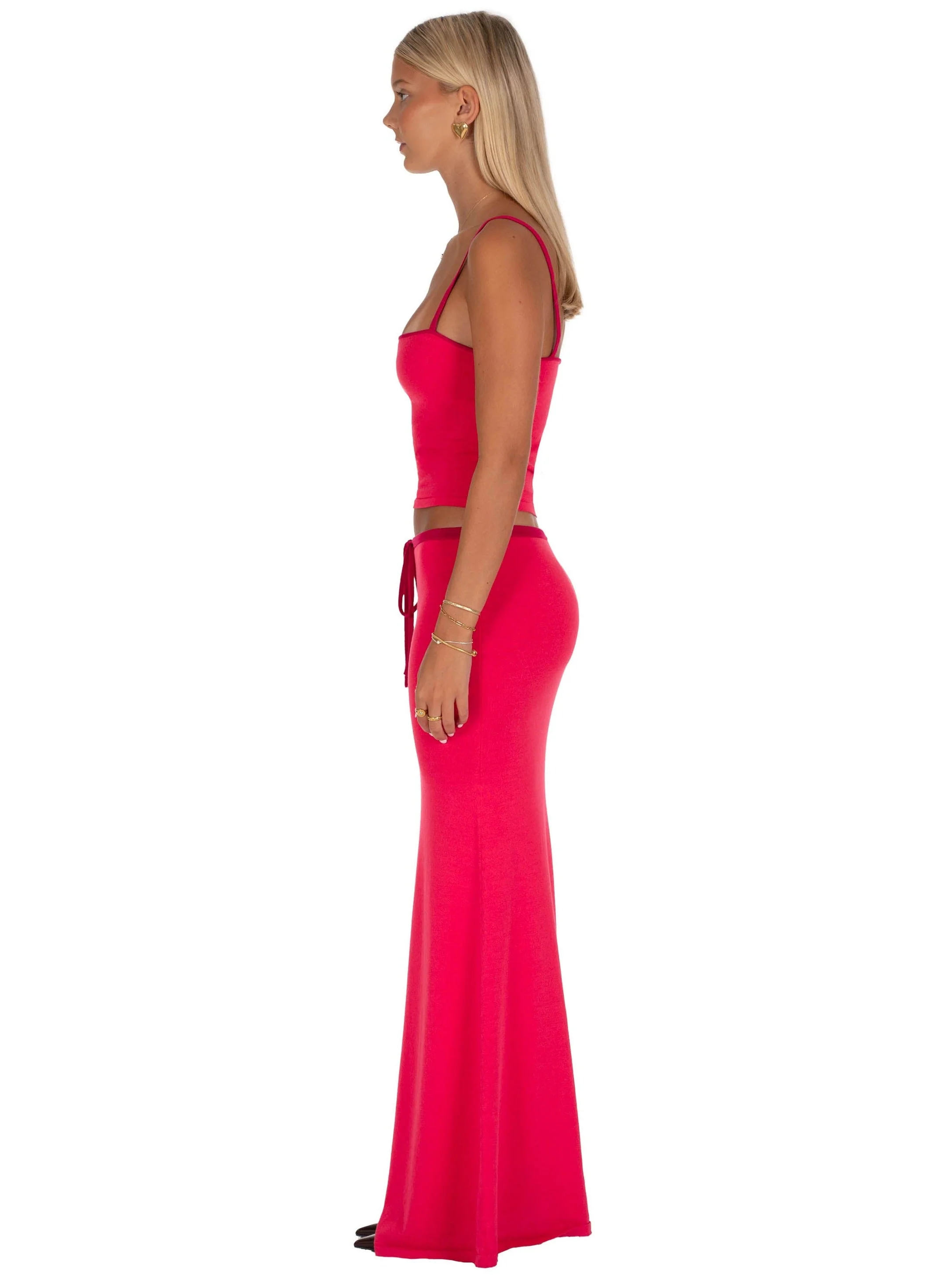 Lilly Maxi Skirt | Cherry - Image 3