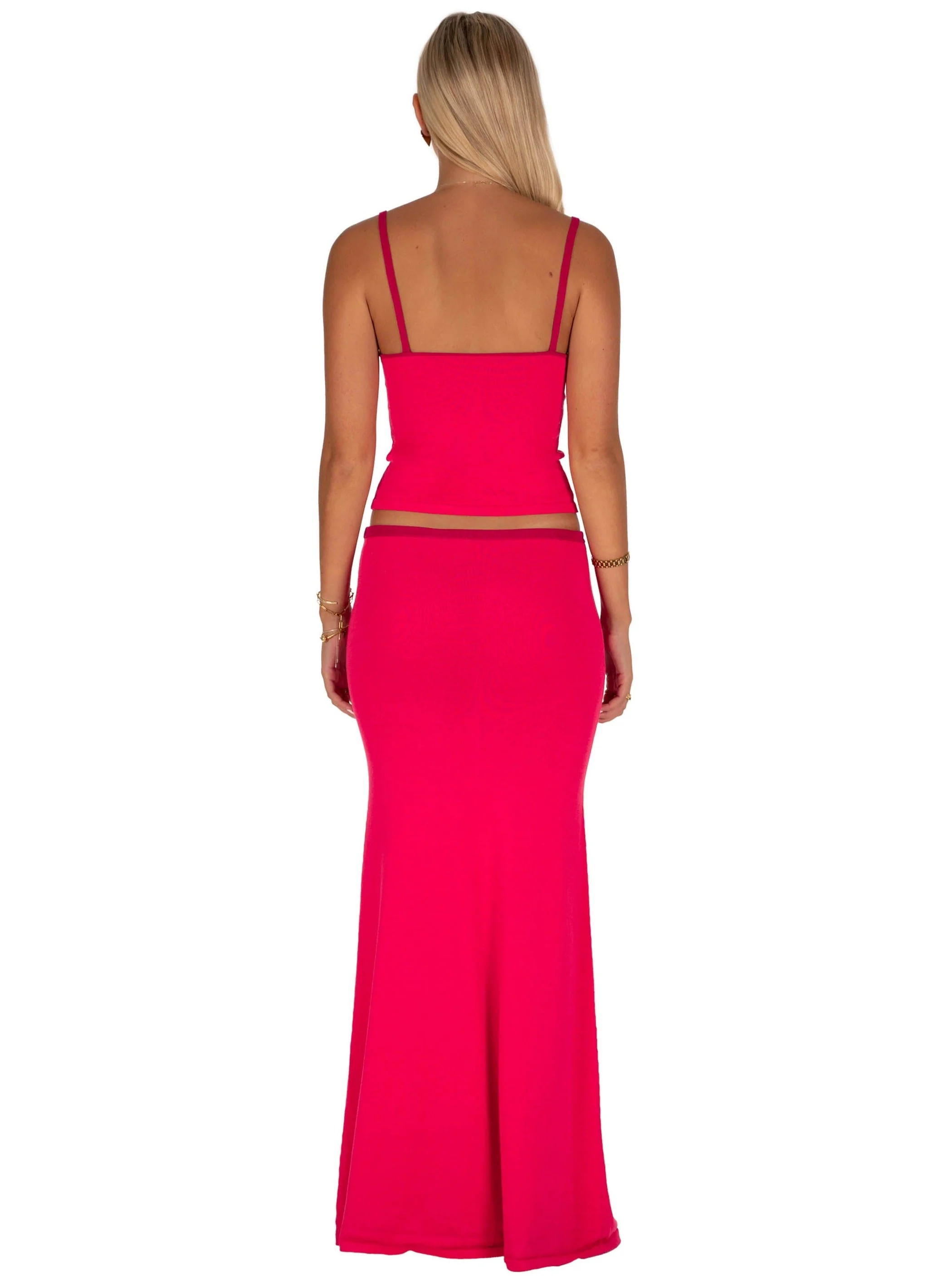 Lilly Maxi Skirt | Cherry - Image 4