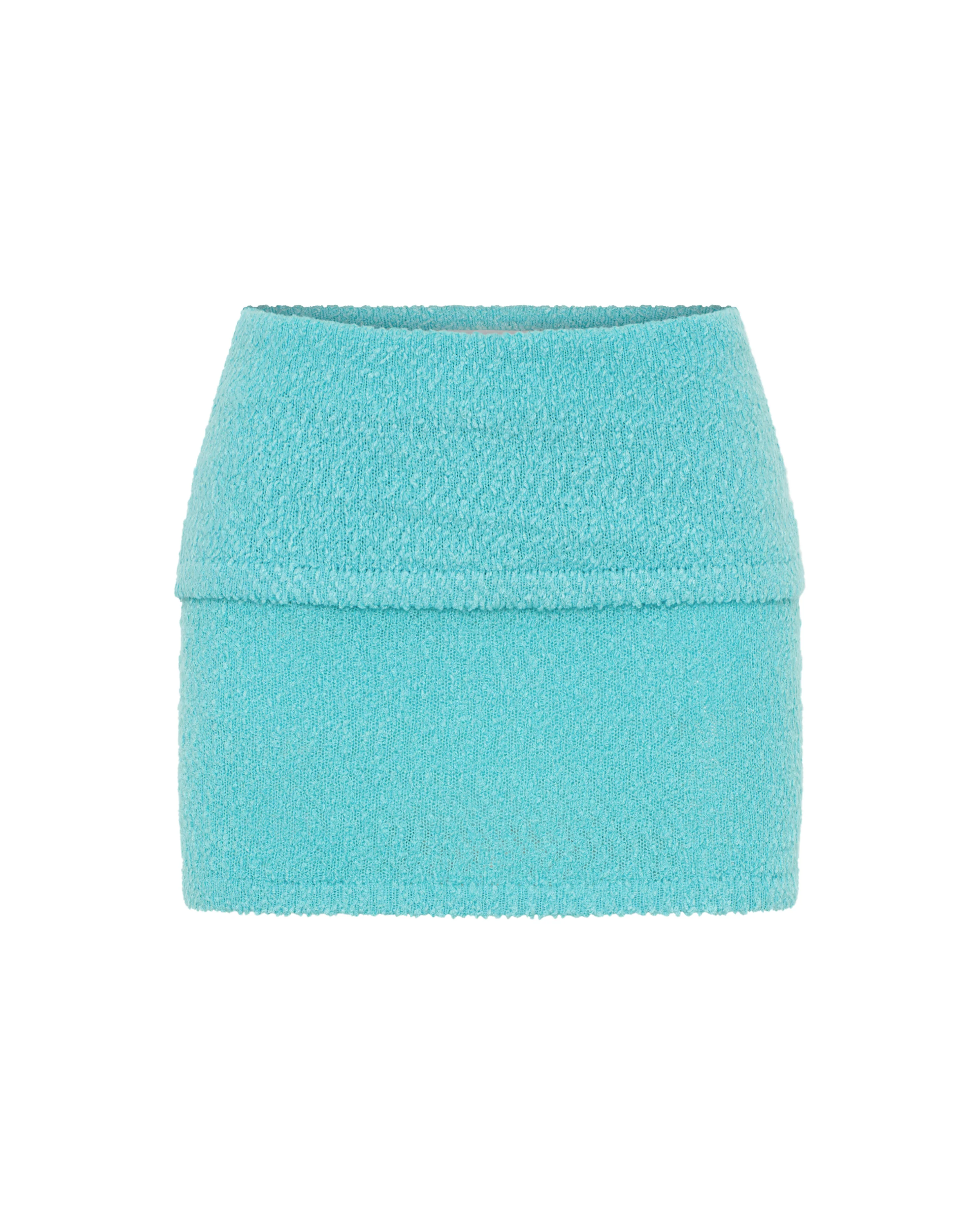 Lola Mini Skirt | Turquoise - Image 2