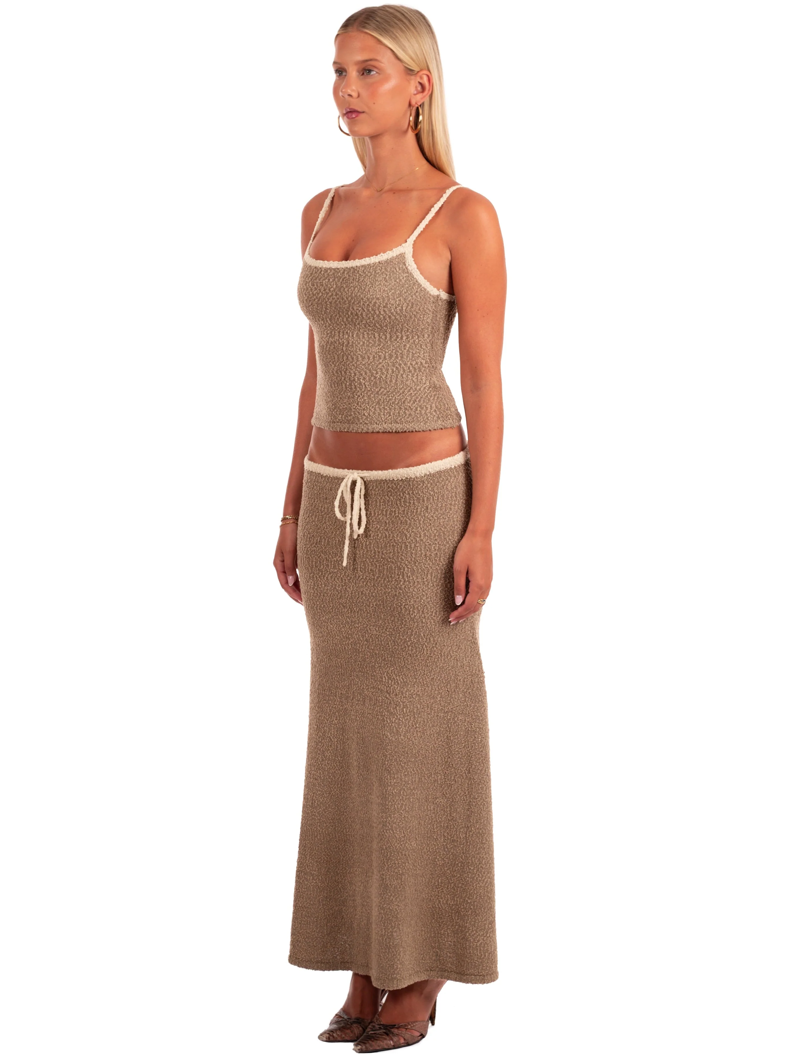 Tabitha Maxi Skirt | Khaki - Image 3