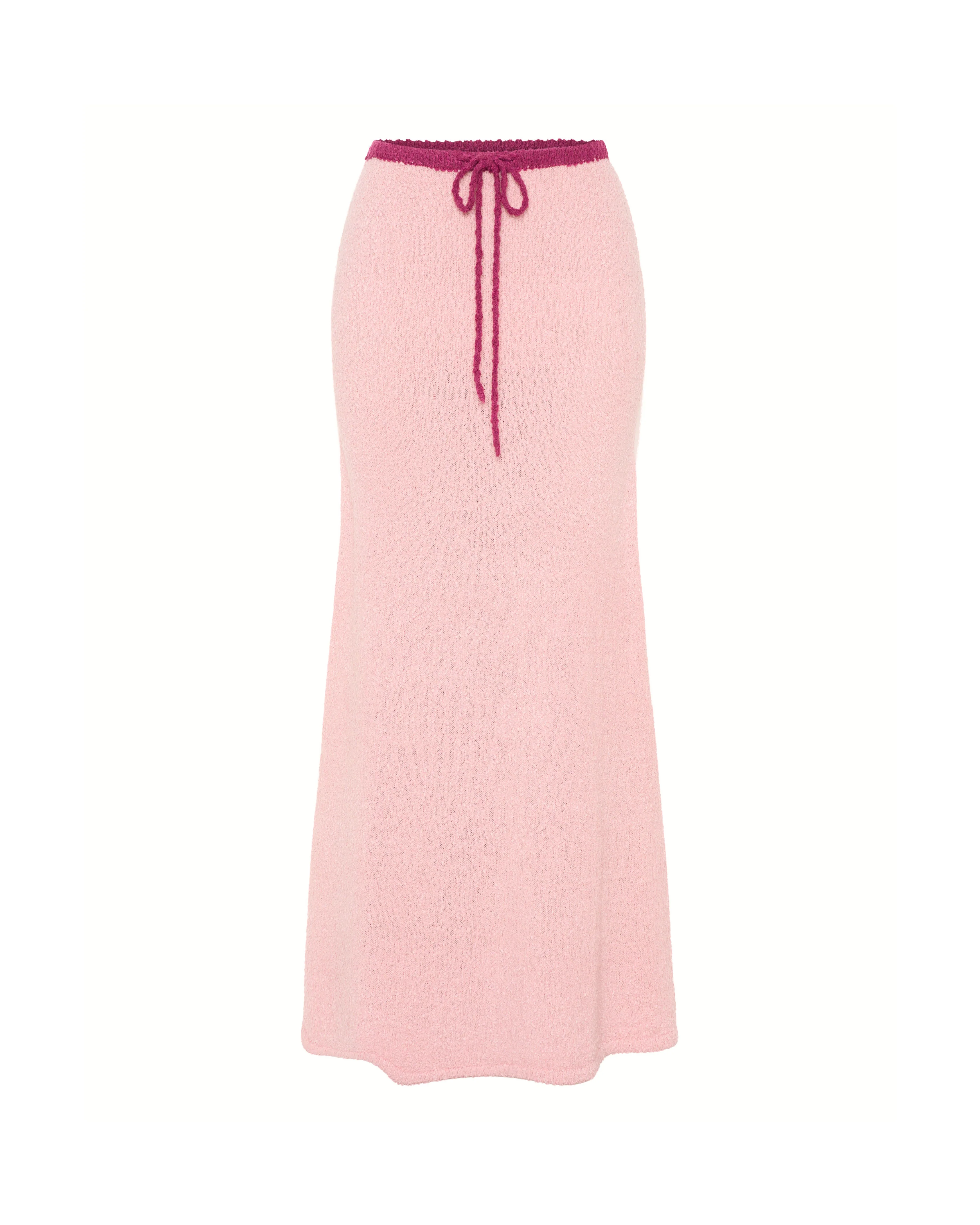 Tabitha Maxi Skirt | Raspberry - Image 2