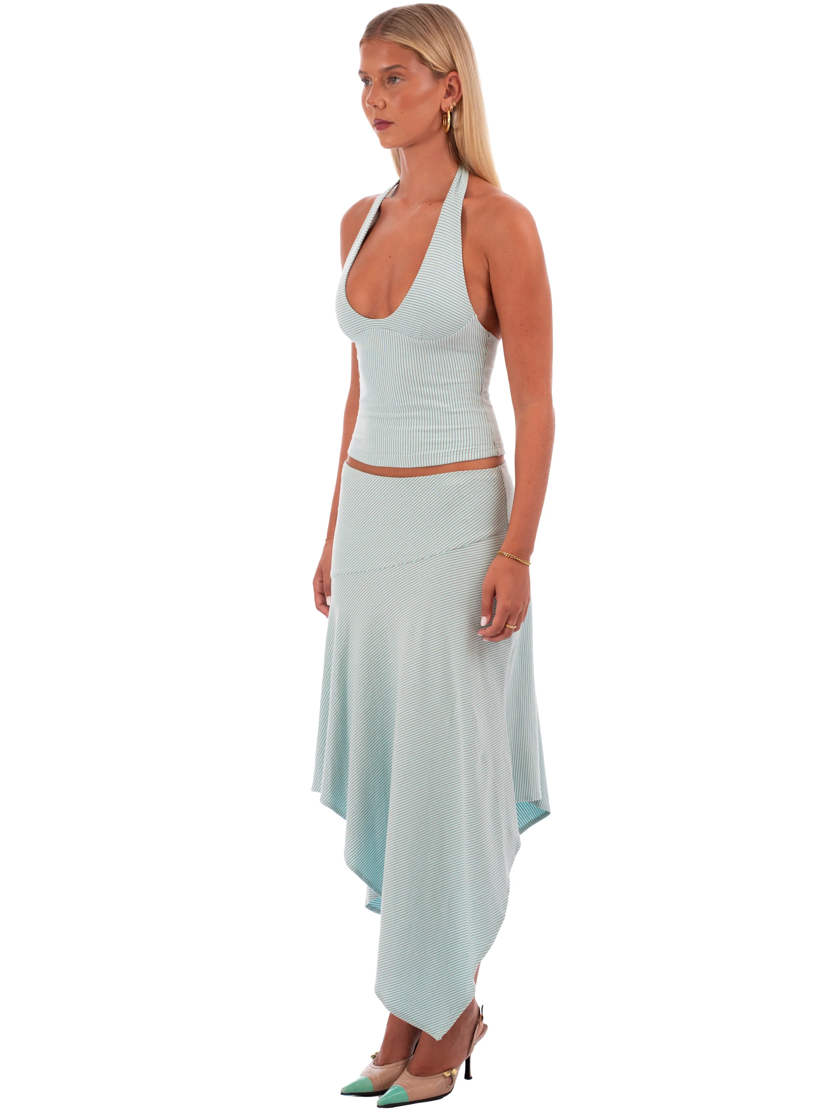 Yasmin Midi Skirt | Mint - Image 3