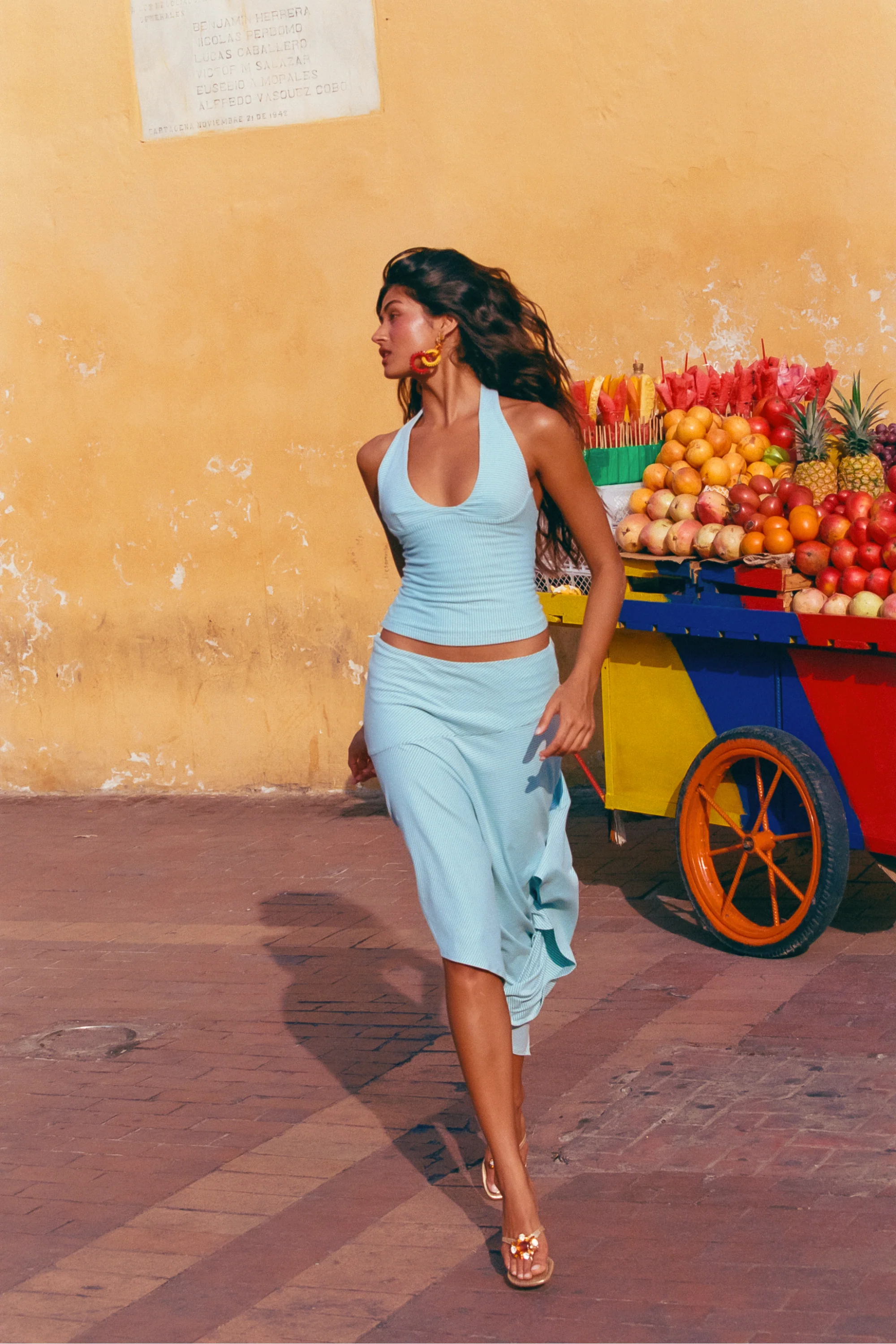 Yasmin Midi Skirt | Mint - Image 7
